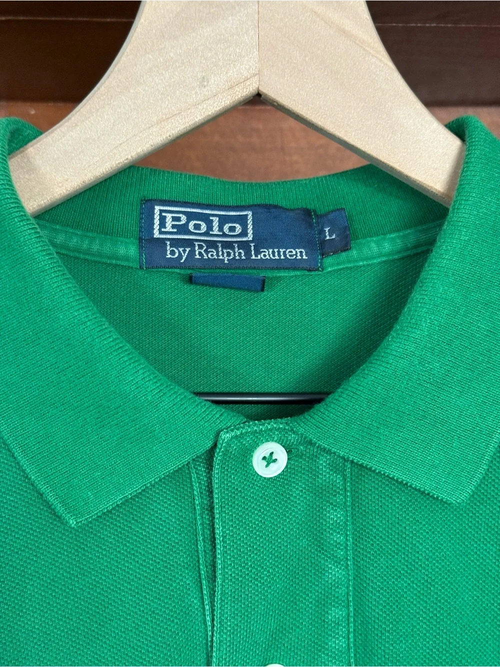 Ralph Lauren - Iconic Polo Shirt - Erin Green/Yellow - Men’s Large